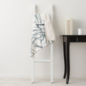 Geometrisch Abstract minimumvormig ontwerp Sherpa Deken (In situ)