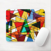 Geometrisch Abstract Muismat (Met muis)