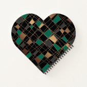 Geometrisch, abstract notitieboek (Achterkant)