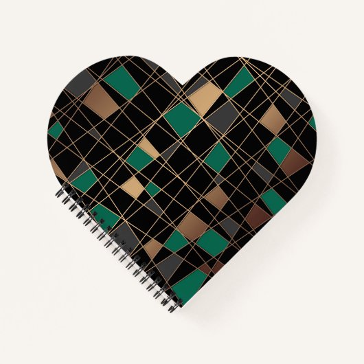 Geometrisch, abstract notitieboek (Voorkant)