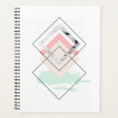 Geometrisch abstract ontwerp planner (Voorkant)