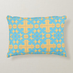 Geometrisch Abstract Patroon Accent Kussen