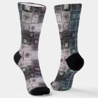 Geometrisch abstract patroon met draadframe kubuss