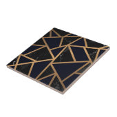 Geometrisch Abstract patroon Tegeltje (Zijkant)