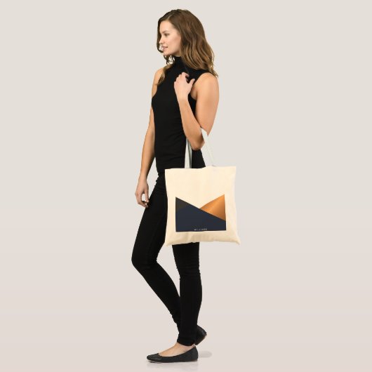 Geometrisch Abstract patroon Tote Bag (Voorkant (model))