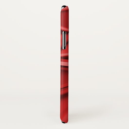 geometrisch abstract rood Case-Mate iPhone case (Achterkant / rechts)