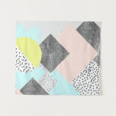 Geometrisch Abstract Scandi-ontwerp Wandkleed (Voorkant (horizontaal))