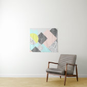 Geometrisch Abstract Scandi-ontwerp Wandkleed (In Situ (horizontaal))