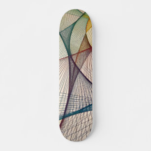 Geometrisch Abstract Skateboarddek Skateboard