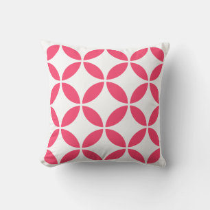 Geometrisch abstract - Sweet Fuchsia! Kussen