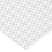 Geometrisch Abstract vloerontwerp Korte Tafelloper (Hoek)