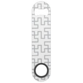 Geometrisch Abstract vloerontwerp Speed Flessenopener (Voorkant)