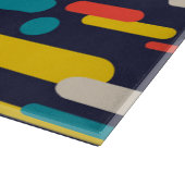 Geometrisch afgerond rechthoekpatroon snijplank (Hoek)