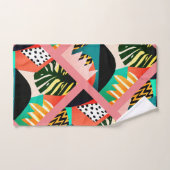 geometrisch bad handdoek (Handdoek)