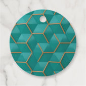 geometrisch bedankjes labels (Voorkant)