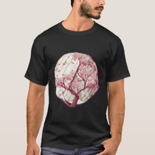 Geometrisch bloesemballet De poëtische schoonheid T-shirt