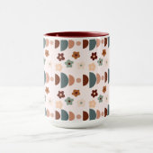 Geometrisch & Blooming in Boho-stijl Mok (Midden)