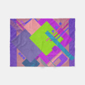 Geometrisch Brahaus Fleece Deken (Voorkant (Horizontaal))