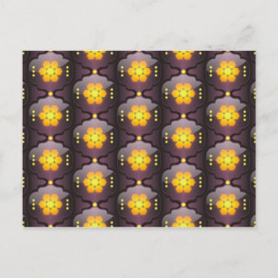 Geometrisch briefkaart in Marokkaanse stijl