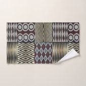 "Geometrisch chique voor uw badkamer" Bad Handdoek (Handdoek)