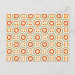  geometrisch cirkelpatroon feestdagenkaart