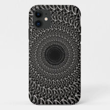 Geometrisch concentrisch herhalend patroongolfblad