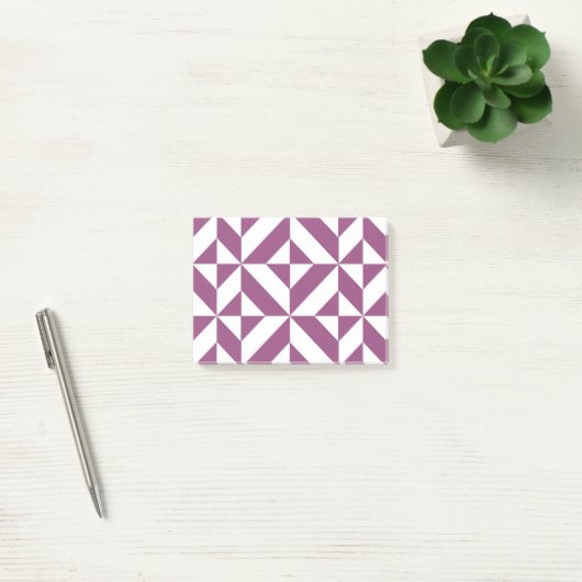 Geometrisch decoderpatroon wapengrafiek post-it® notes (Kantoor)