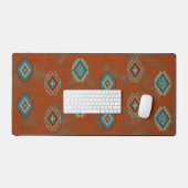 Geometrisch diamantontwerp voor de zuidwestkust va bureaumat (Keyboard & Muis)