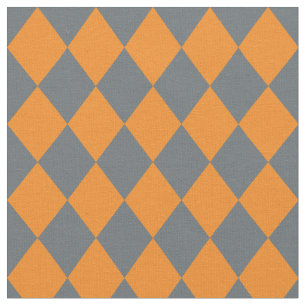 Geometrisch diamantpatroon stof