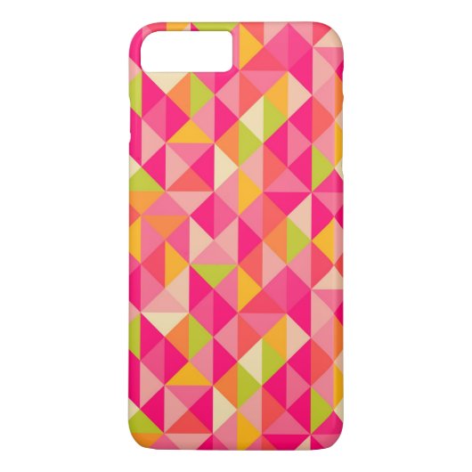 Geometrisch driehoekspatroon Case-Mate iPhone case (Achterkant)