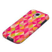 Geometrisch driehoekspatroon Case-Mate samsung galaxy hoesje (Onderkant)