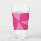 Geometrisch driehoekspatroon glas (Achterkant)