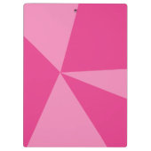 Geometrisch driehoekspatroon klembord (Achterkant)