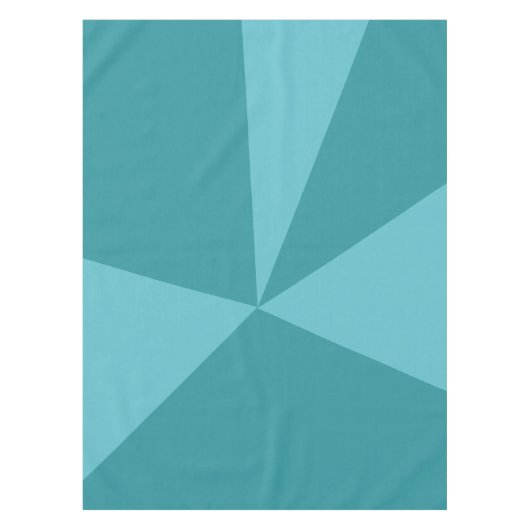 Geometrisch driehoekspatroon tafelkleed (Voorkant)