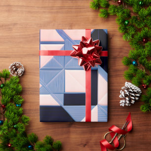 Geometrisch Elegance Wrapping Paper Cadeaupapier