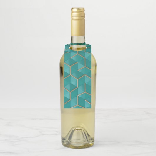 geometrisch flessenhanger (Op fles)