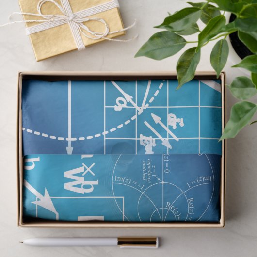 geometrisch formule-tissuepapier tissuepapier (Geschenk)