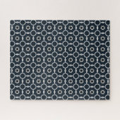 Geometrisch gedrukt legpuzzel (Horizontaal)