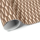 Geometrisch gemiddelde, chocolade en perziken cadeaupapier (Rol Hoek)