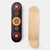 Geometrisch gemiddelde moderne Herfst Skateboard (Voorkant)