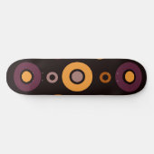 Geometrisch gemiddelde moderne Herfst Skateboard (Horizontaal)