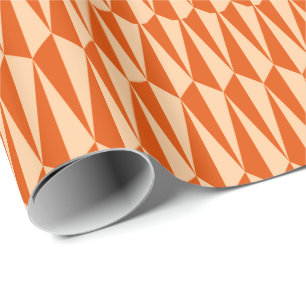 Geometrisch gemiddelde, schoppen van sinaasappel cadeaupapier