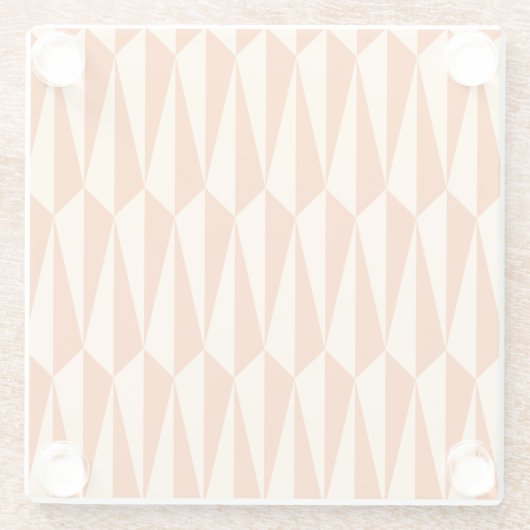 Geometrisch gemiddelde, schoppen van sinaasappel glazen onderzetter (Achterkant)