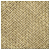 Geometrisch Golden Basketweve Graphic Pattern Stof (Swatch)