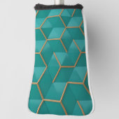geometrisch golfheadcover (Draai 90)