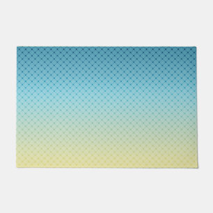 Geometrisch, gradiënt, Ombre, kleurrijk Deurmat
