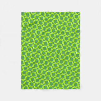 Geometrisch groen patroon handdoek fleece deken