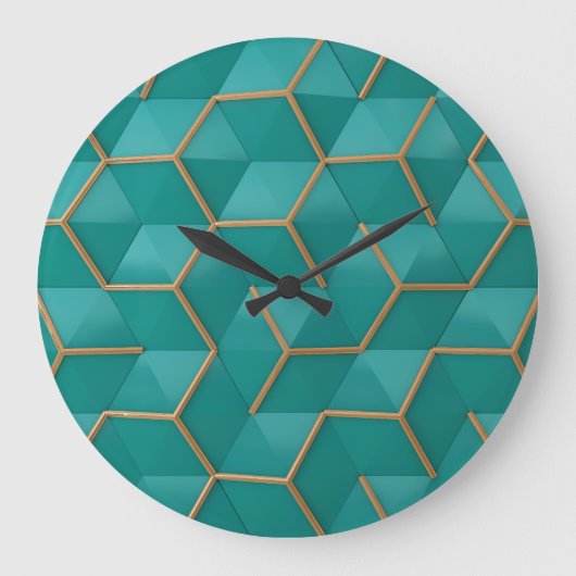 geometrisch grote klok (Voorkant)