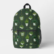 Geometrisch hangend kamerplantpatroon