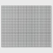 Geometrisch hangend patroon cadeaupapier (Vlak)